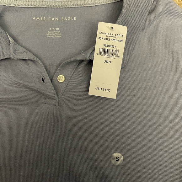 AE collared crop tshirt - Picture 4 of 7